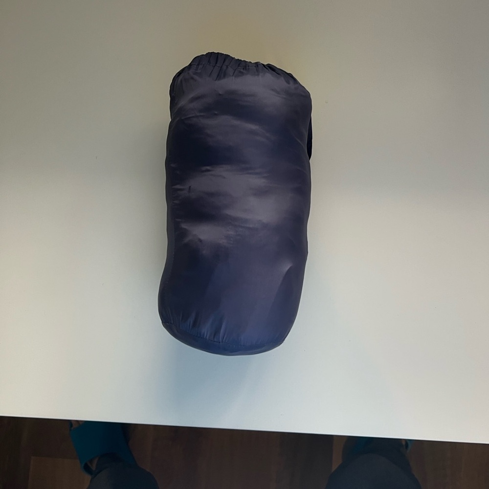 32 Heat dark blue-ish quilted light weight Puffer zip vest. - Picture 7 of 7